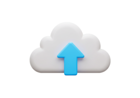 Uploading data to cloud storage enhancing technology digital space visual concept upward perspective innovative solutions png