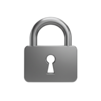 Secure your digital life enhancing cybersecurity with lock technology online safety graphic design virtual environment close-up view png