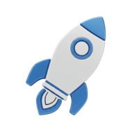 Rocket launch event space station iconic graphic digital environment close-up view innovation concept png