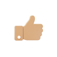 Positive gesture icon digital media graphic representation minimalist design front view communication concept png