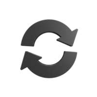 Dynamic circular arrows animation digital design motion graphics abstract environment top view conceptual representation png