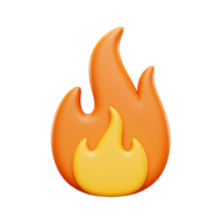 Dynamic flame icon digital design graphic element creative space close-up view visual concept for branding png