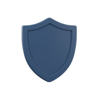 Protective shield design digital art minimalist style abstract environment front view security concept png