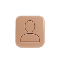 User profile icon digital interface graphic design virtual space close-up identity representation png