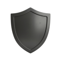 Shield design showcase digital art graphic content minimalist style front view security concept png