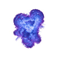 Colorful smoke explosion abstract art digital creation vibrant background artistic viewpoint visual concept for inspiration png
