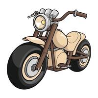 The Smiling Scooter with a Playful Look vector