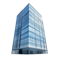 Modern Glass Skyscraper Building Architectural Design png