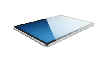 Sleek Modern Tablet Computer Device Displayed png