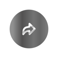 A gray button with an arrow pointing to the left png