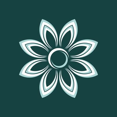 Abstract Flower Logo Template Illustration design EPS 10