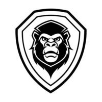 shield with sword and shield vector