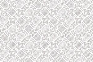 Intricate Geometric Seamless Pattern vector
