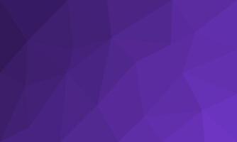 Abstract violet purple gradient on low poly texture background. Modern creative space surface element vector