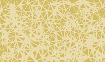 Abstract light yellow dijon geometric and triangle patterns for background vector