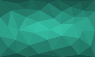 Modern geometric triangle pattern design elements in aqua green color vector