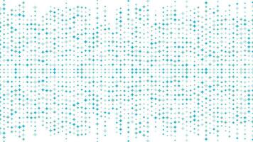 A digital abstract background with glowing blue and white circular and star-like symbols. The dynamic pattern gives a futuristic, sparkling effect, ideal for modern and tech-related designs. vector