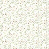 all over floral pattern with decorative botanical elements in seamless texture for wrapping textile wallpaper and fashion print vector