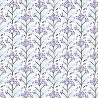 creative floral pattern with botanical motifs wildflowers and tropical elements for fashion prints textile design wallpaper wrapping and fabric patterns vector