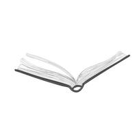 Book Sketch School Knowledge Education Academy Learn Learning vector