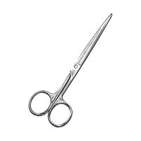 Scissors Sketch Cut Tool Stationery School Knowledge Education Academy Learn Learning vector