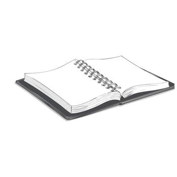 Notebook Book Sketch School Knowledge Education Learn Study Learning vector