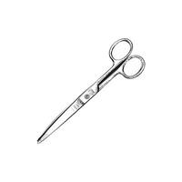 Scissors Sketch Cut Tool Stationery Knowledge Education Academy Learn Study Learning vector