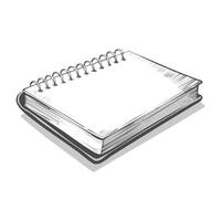 Notebook Book Sketch School Knowledge Academy Learn Study Learning vector