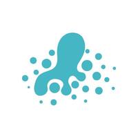 Abstract Shape Dots Logo Template Illustration Design. EPS 10. vector