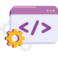 web development and programming coding png