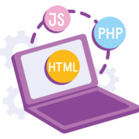 website programming and coding web development png