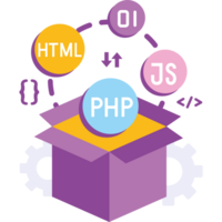 programação línguas e em desenvolvimento Programas png