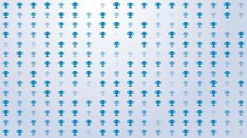 Trophy Icon Pattern Background Loop video