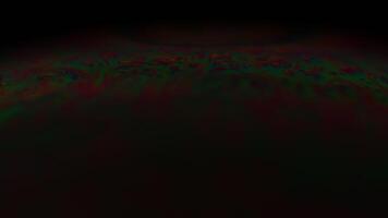 green gradient on black, fluid background, plasma, fluid movement, red sphere, dark gloomy background, mud movement video