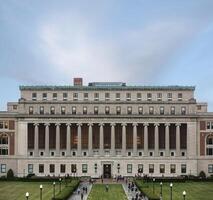 A large building with columns photo