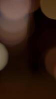 Captivating Abstract Bokeh Lights Beautifully Displayed in Gentle Soft Focus Effects video