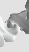 An Elegant Abstract Composition Created in Soft and Charming White Tones Appears Here video