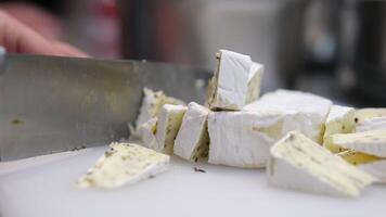 Sweet cream of Camembert cheese. Cake cream. Boil milk chocolate and Camembert cheese in a saucepan, prepare cream for the cake, delicious filling video