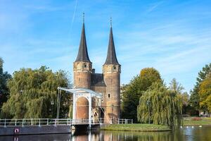 Delft, The Netherlands October 15, 2024. The Historic Oostpoort in Delft. photo
