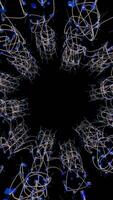 Exploring Abstract Patterns of Light and Depth in Various Art Forms and Designs video