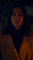 An Emotionally Captivating Evening Portrait That Evokes Deep Feelings and Reflective Thoughts video
