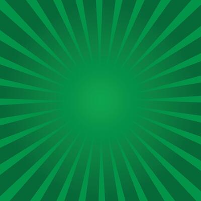 Green sunburst background design illustration