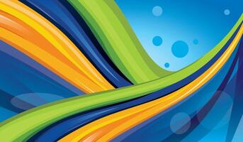 Wave background colorful concept vector