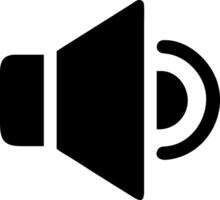 Powerful Speaker Icon for Premium Audio and Sound System Experience vector