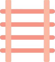 Realistic Train Tracks Icon for Rail Transportation and Railway Systems vector