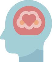 Mind Icon for Mental Health, Psychology, and Cognitive Processes vector