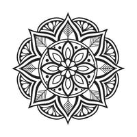 How To Draw A Mandala Beginner Friendly vector