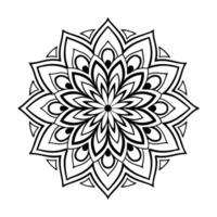 Photo Art Print Circular pattern in the form of a mandala vector