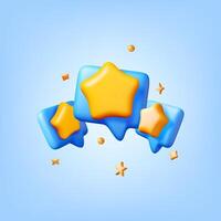 3D colorful speech bubbles on smartphone. Render collection of chat balloon pin. Notification shape mockup. Communication, web, social network media, vector