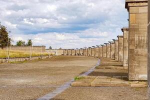 Weimar, Buchenwald, Germany - July, 14, 2024 Memorial to the memory of many victims of the Buchenwald photo
